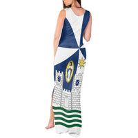 Faro Portugal Tank Maxi Dress Sporty Style - Wonder Print Shop