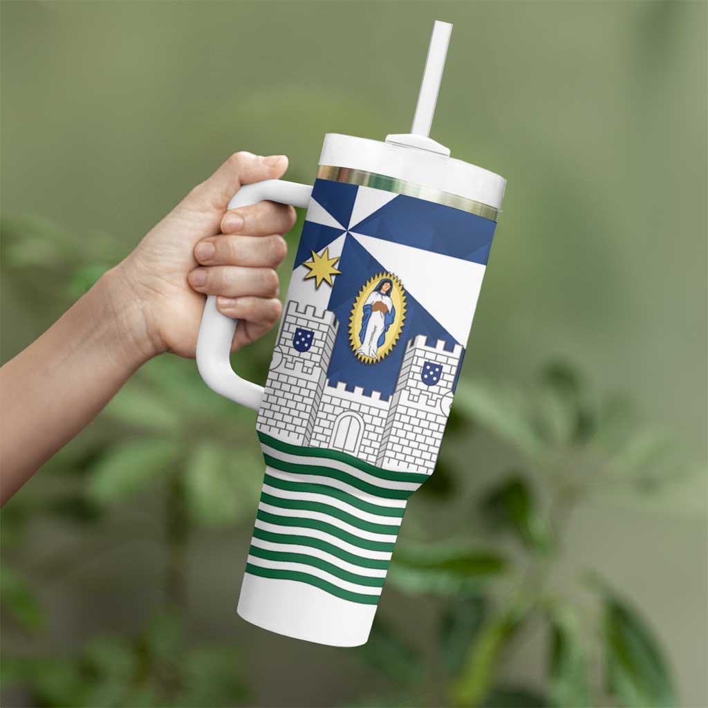 Faro Portugal Tumbler With Handle Sporty Style - Wonder Print Shop
