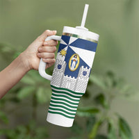 Faro Portugal Tumbler With Handle Sporty Style - Wonder Print Shop