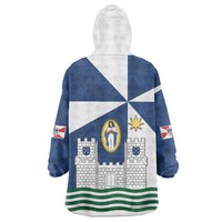 Faro Portugal Wearable Blanket Hoodie Sporty Style - Wonder Print Shop