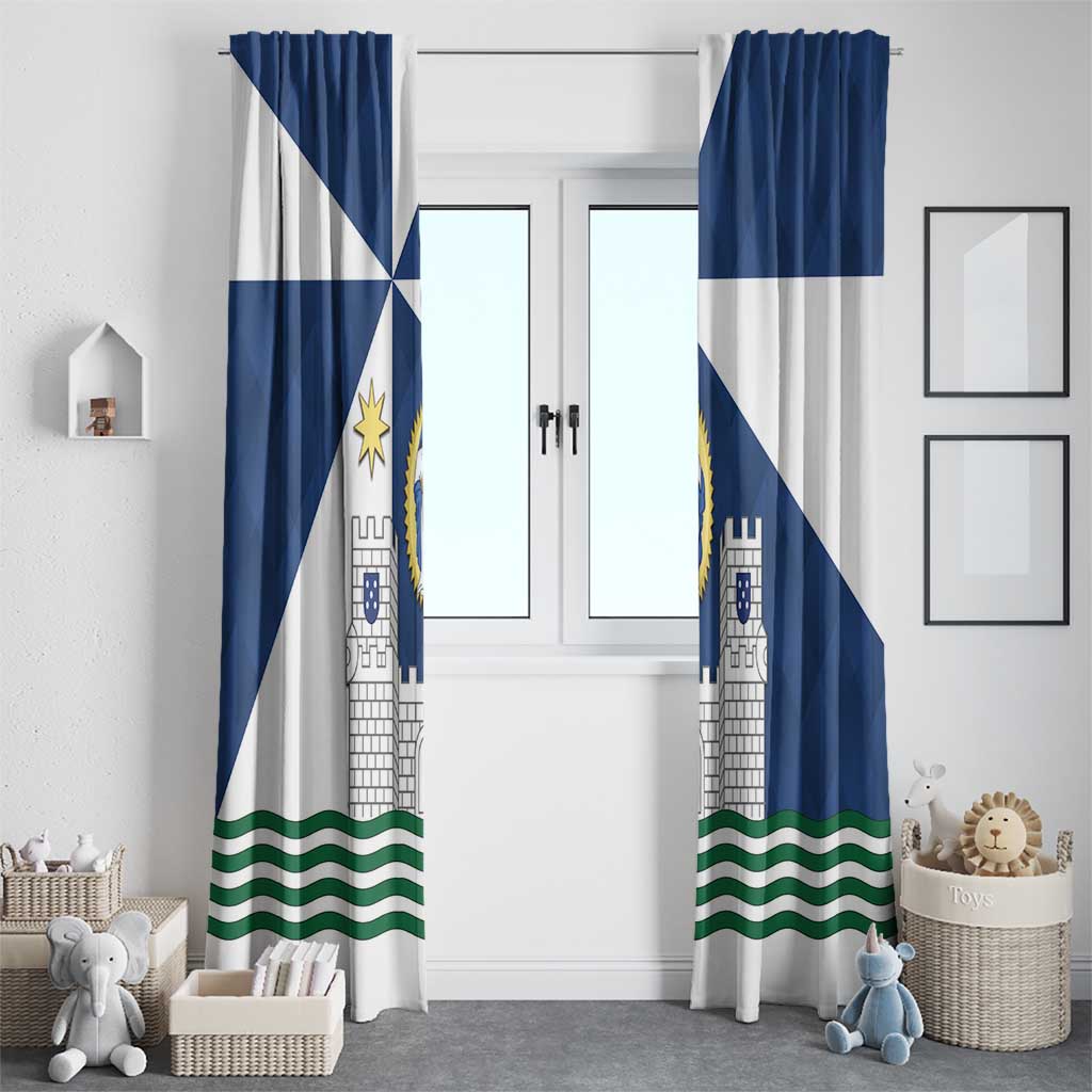 Faro Portugal Window Curtain Sporty Style - Wonder Print Shop