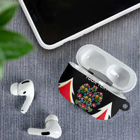 Personalized Poland Wycinanki Eagle AirPods Case Polish Traditional Floral Folk Pattern - Wonder Print Shop