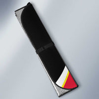 Personalized Poland Wycinanki Eagle Auto Sun Shade Polish Traditional Floral Folk Pattern - Wonder Print Shop