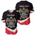 Personalized Poland Wycinanki Eagle Baseball Jersey Polish Traditional Floral Folk Pattern - Wonder Print Shop