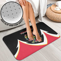 Personalized Poland Wycinanki Eagle Bathroom Set Polish Traditional Floral Folk Pattern - Wonder Print Shop