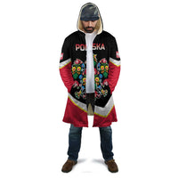 Personalized Poland Wycinanki Eagle Cloak Polish Traditional Floral Folk Pattern - Wonder Print Shop