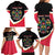 Personalized Poland Wycinanki Eagle Family Matching Long Sleeve Bodycon Dress and Hawaiian Shirt Polish Traditional Floral Folk Pattern - Wonder Print Shop