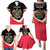 Personalized Poland Wycinanki Eagle Family Matching Puletasi and Hawaiian Shirt Polish Traditional Floral Folk Pattern - Wonder Print Shop