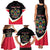 Personalized Poland Wycinanki Eagle Family Matching Tank Maxi Dress and Hawaiian Shirt Polish Traditional Floral Folk Pattern - Wonder Print Shop