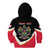 Personalized Poland Wycinanki Eagle Kid Hoodie Polish Traditional Floral Folk Pattern - Wonder Print Shop