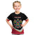 Personalized Poland Wycinanki Eagle Kid T Shirt Polish Traditional Floral Folk Pattern - Wonder Print Shop