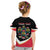 Personalized Poland Wycinanki Eagle Kid T Shirt Polish Traditional Floral Folk Pattern - Wonder Print Shop