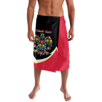 Personalized Poland Wycinanki Eagle Lavalava Polish Traditional Floral Folk Pattern - Wonder Print Shop