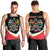 Personalized Poland Wycinanki Eagle Men Tank Top Polish Traditional Floral Folk Pattern - Wonder Print Shop