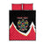Personalized Poland Wycinanki Eagle Quilt Bed Set Polish Traditional Floral Folk Pattern - Wonder Print Shop