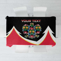 Personalized Poland Wycinanki Eagle Tablecloth Polish Traditional Floral Folk Pattern - Wonder Print Shop