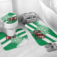 Wales Celtic Cross Bathroom Set Cymru Am Byth Green Version - Wonder Print Shop