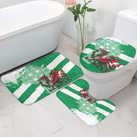 Wales Celtic Cross Bathroom Set Cymru Am Byth Green Version - Wonder Print Shop