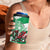 Wales Celtic Cross 4 in 1 Can Cooler Tumbler Cymru Am Byth Green Version - Wonder Print Shop