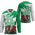Wales Celtic Cross Hockey Jersey Cymru Am Byth Green Version - Wonder Print Shop