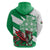 Wales Celtic Cross Hoodie Cymru Am Byth Green Version - Wonder Print Shop