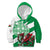 Wales Celtic Cross Kid Hoodie Cymru Am Byth Green Version - Wonder Print Shop
