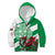 Wales Celtic Cross Kid Hoodie Cymru Am Byth Green Version - Wonder Print Shop