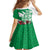 Wales Celtic Cross Kid Short Sleeve Dress Cymru Am Byth Green Version - Wonder Print Shop