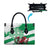 Wales Celtic Cross Leather Bag Cymru Am Byth Green Version - Wonder Print Shop