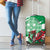 Wales Celtic Cross Luggage Cover Cymru Am Byth Green Version - Wonder Print Shop
