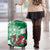 Wales Celtic Cross Luggage Cover Cymru Am Byth Green Version - Wonder Print Shop
