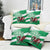 Wales Celtic Cross Pillow Cover Cymru Am Byth Green Version - Wonder Print Shop