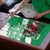 Wales Celtic Cross Puzzle Cymru Am Byth Green Version - Wonder Print Shop