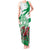 Wales Celtic Cross Tank Maxi Dress Cymru Am Byth Green Version - Wonder Print Shop