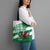 Wales Celtic Cross Tote Bag Cymru Am Byth Green Version - Wonder Print Shop