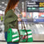 Wales Celtic Cross Travel Bag Cymru Am Byth Green Version - Wonder Print Shop