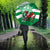 Wales Celtic Cross Umbrella Cymru Am Byth Green Version - Wonder Print Shop