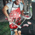 Wales Celtic Cross Apron Cymru Am Byth Red Version - Wonder Print Shop