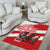 Wales Celtic Cross Area Rug Cymru Am Byth Red Version - Wonder Print Shop