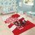 Wales Celtic Cross Area Rug Cymru Am Byth Red Version - Wonder Print Shop