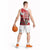 Wales Celtic Cross Basketball Jersey Cymru Am Byth Red Version - Wonder Print Shop