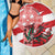 Wales Celtic Cross Beach Blanket Cymru Am Byth Red Version - Wonder Print Shop