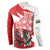 Wales Celtic Cross Button Sweatshirt Cymru Am Byth Red Version - Wonder Print Shop