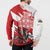 Wales Celtic Cross Button Sweatshirt Cymru Am Byth Red Version - Wonder Print Shop