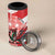Wales Celtic Cross 4 in 1 Can Cooler Tumbler Cymru Am Byth Red Version - Wonder Print Shop