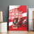 Wales Celtic Cross Canvas Wall Art Cymru Am Byth Red Version - Wonder Print Shop
