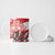 Wales Celtic Cross Ceramic Mug Cymru Am Byth Red Version - Wonder Print Shop