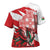 Wales Celtic Cross Cross Shoulder Shirt Cymru Am Byth Red Version - Wonder Print Shop