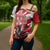 Wales Celtic Cross Cross Shoulder Shirt Cymru Am Byth Red Version - Wonder Print Shop