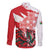 Wales Celtic Cross Family Matching Off Shoulder Short Dress and Hawaiian Shirt Cymru Am Byth Red Version - Wonder Print Shop